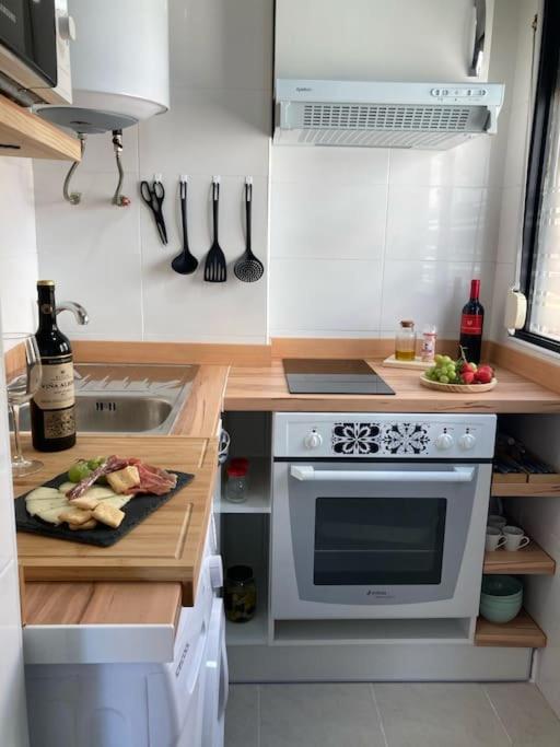 Coqueto Apartamento De Playa Con Piscina Y Terraza Valencia Luaran gambar