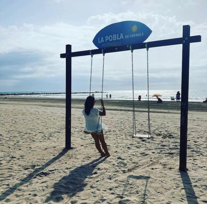Coqueto Apartamento De Playa Con Piscina Y Terraza Valencia Luaran gambar