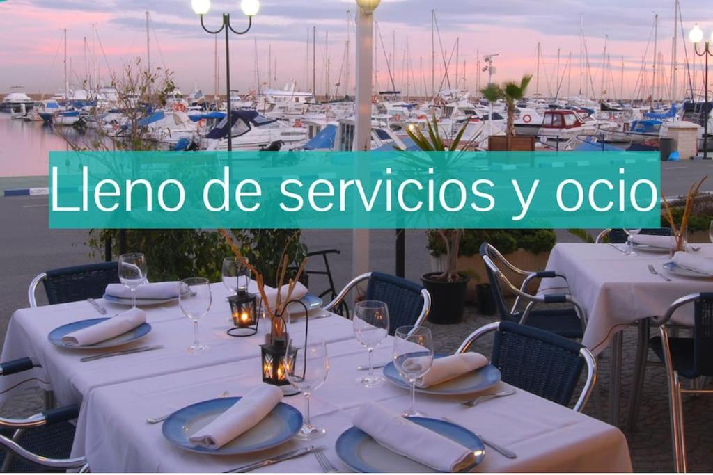 Coqueto Apartamento De Playa Con Piscina Y Terraza Valencia Luaran gambar