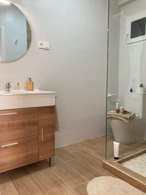 Coqueto Apartamento De Playa Con Piscina Y Terraza Valencia Luaran gambar